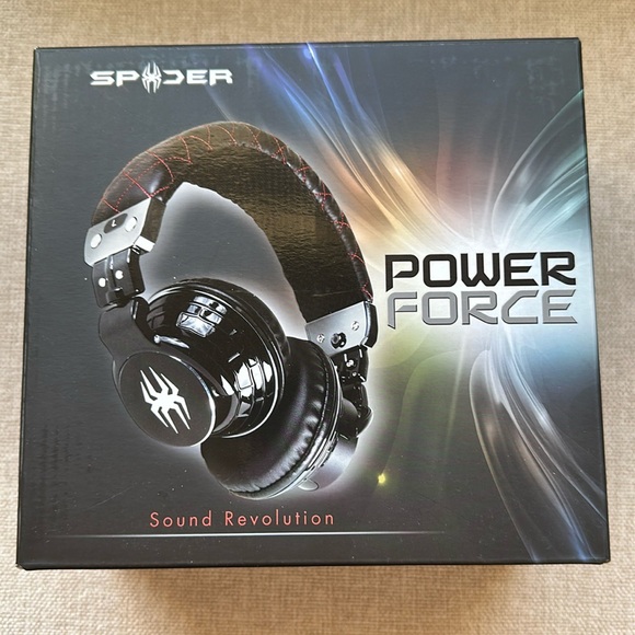 Spider Power Force headphones. New.